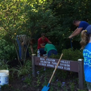 RSGC's commitment to Rock Spring Park continues throughout the summer. 