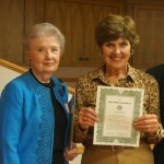 l. to r. Thea McGinnis, Florence Nardone, Marjory Melnick, Joann Rawls