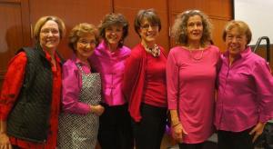 Team: Mary Nell Bryant, Jan Bartram, Margaret Clarkson, Sharon DeAngelis, Dianne Simmons and Anne Collins 